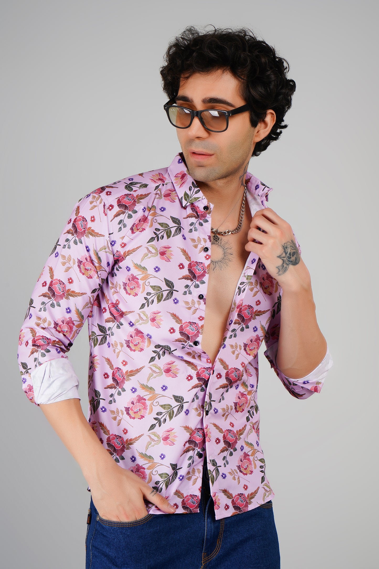 Blush Bloom Floral Shirt