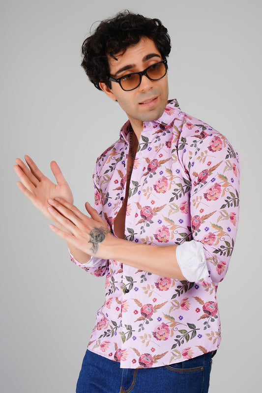 Blush Bloom Floral Shirt