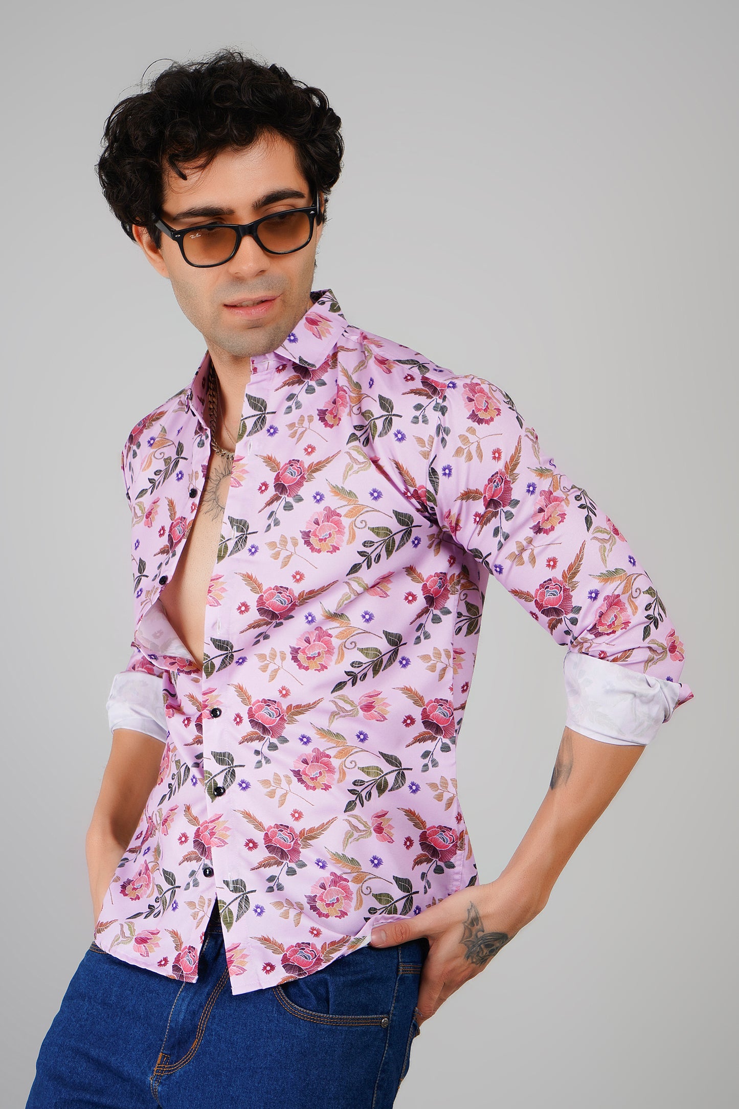 Blush Bloom Floral Shirt
