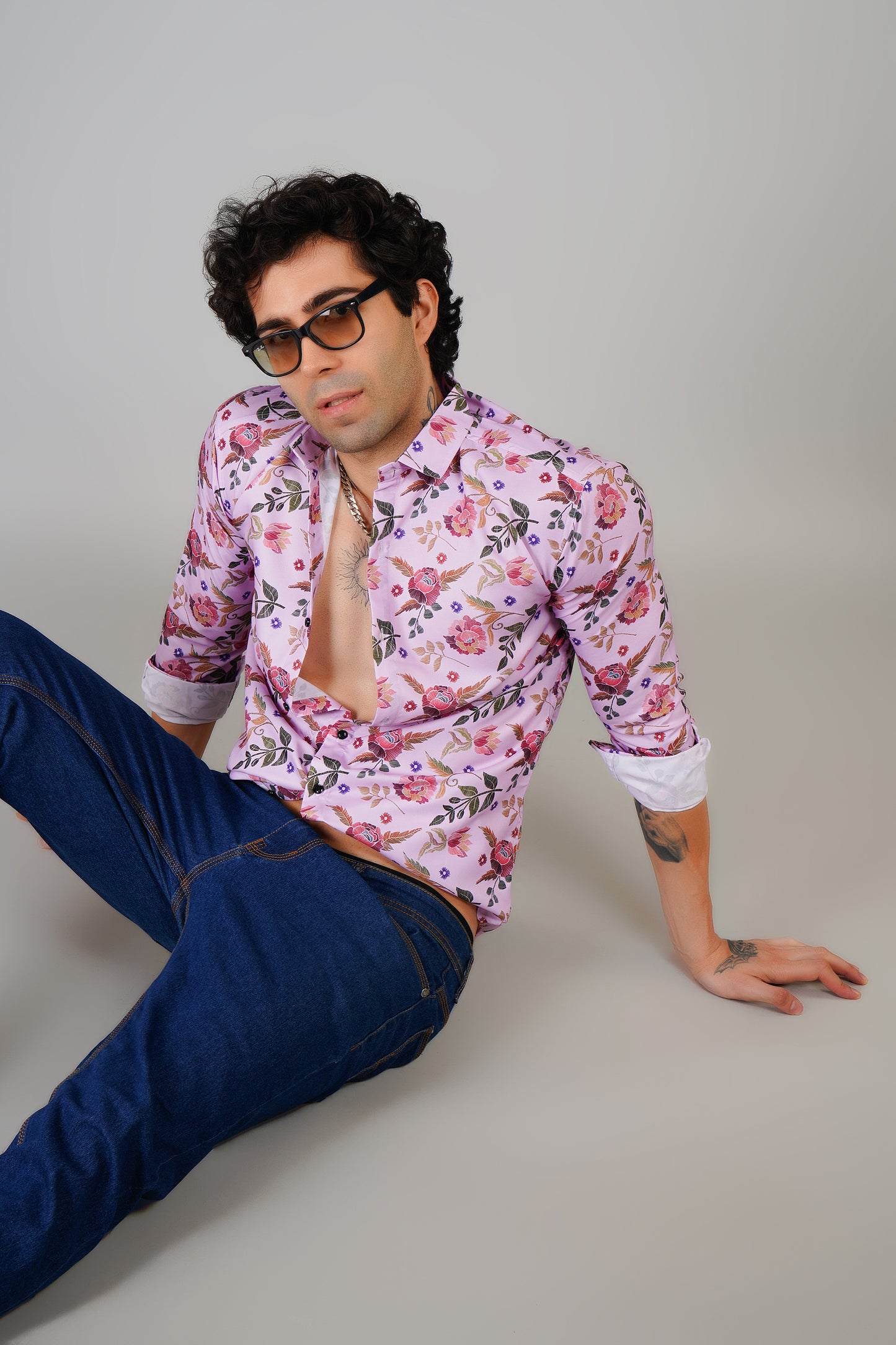 Blush Bloom Floral Shirt