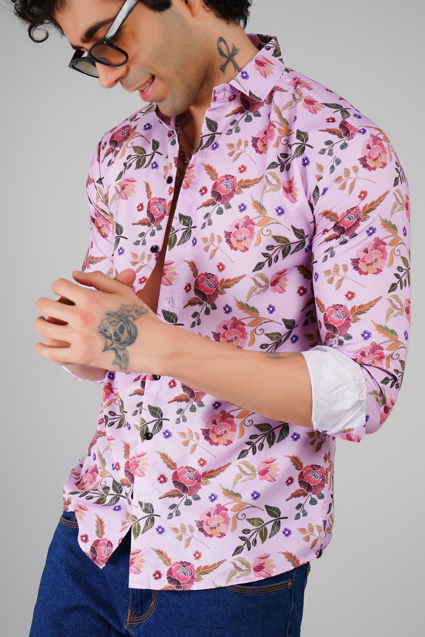 Blush Bloom Floral Shirt