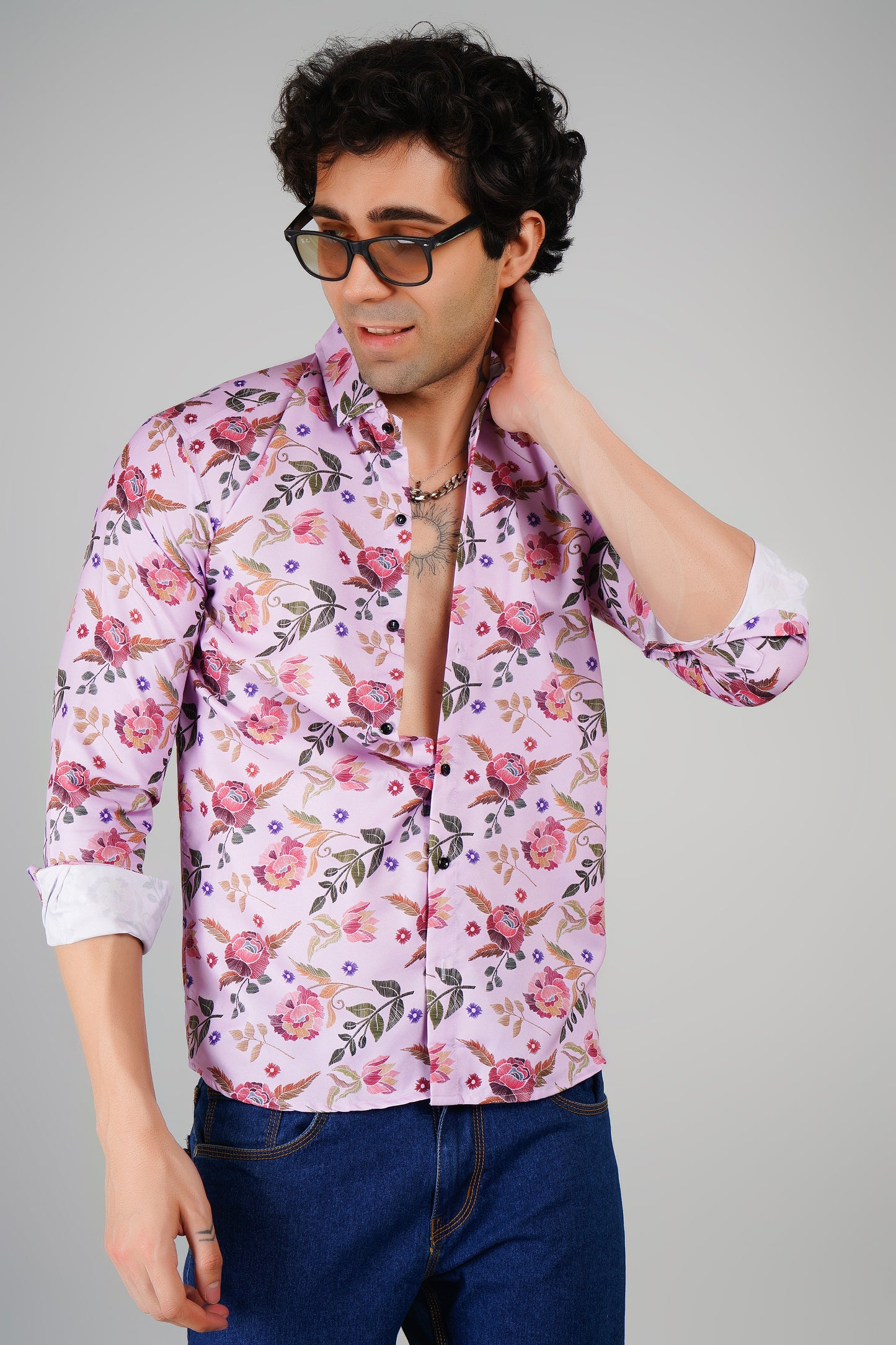 Blush Bloom Floral Shirt