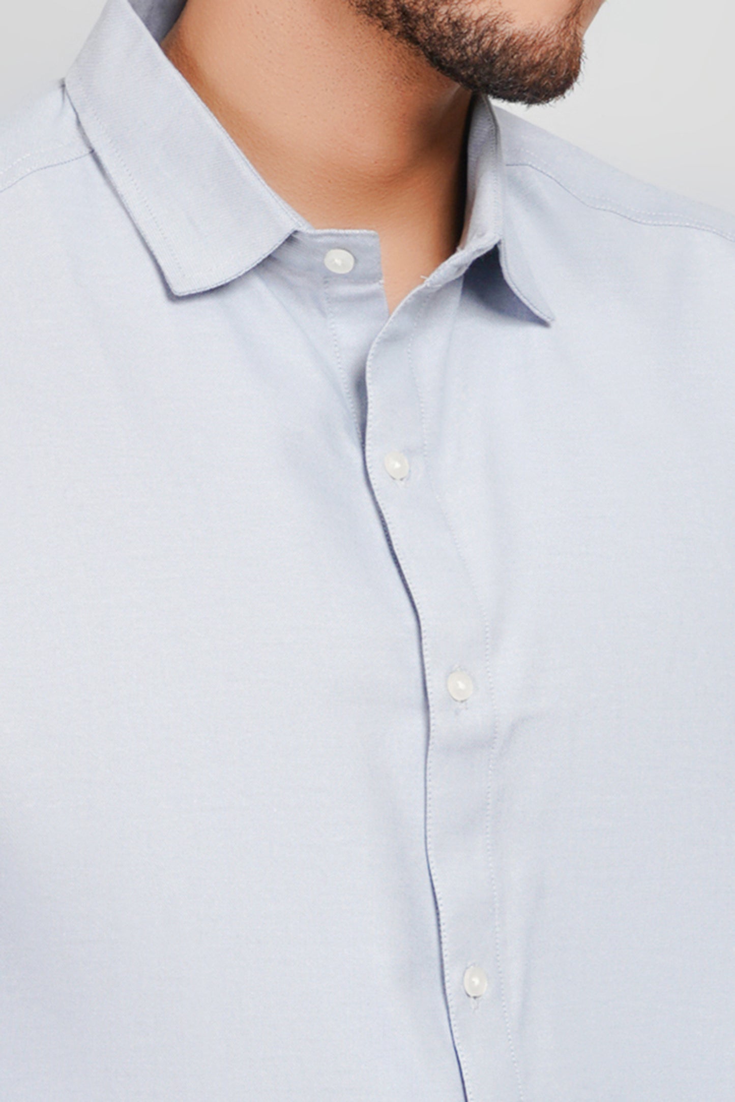 Ice Glow Giza Cotton Men's Shirt