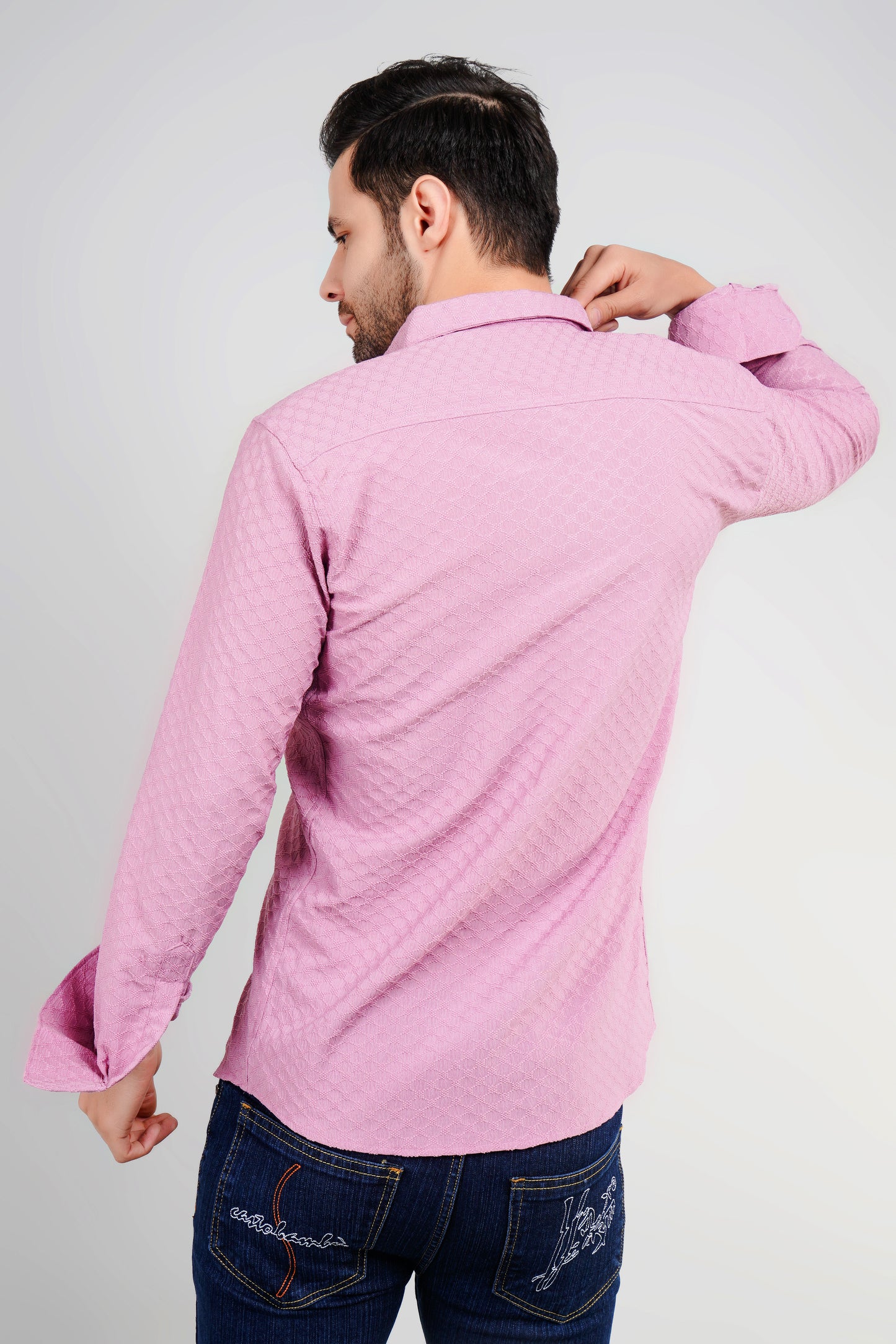 Lilac Textured Shirt